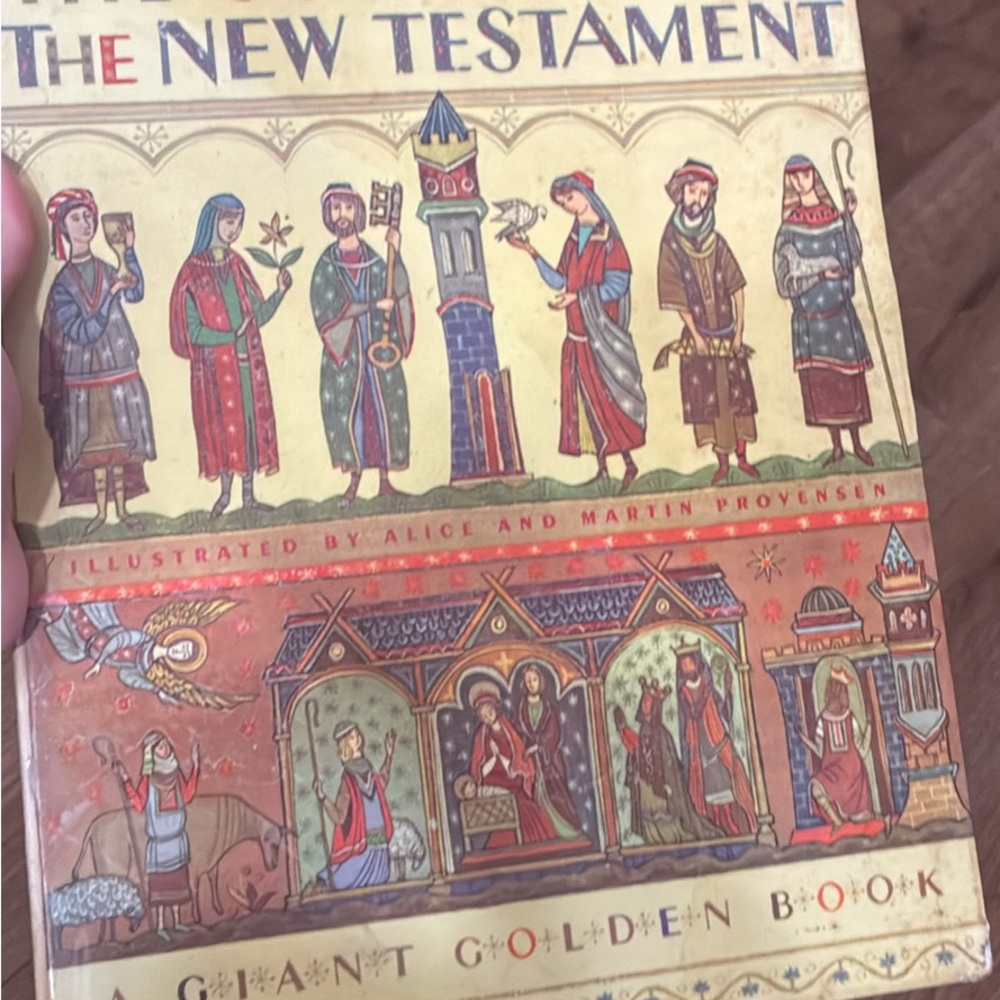Illustrated New Testament Book by Simon and schuster 1953